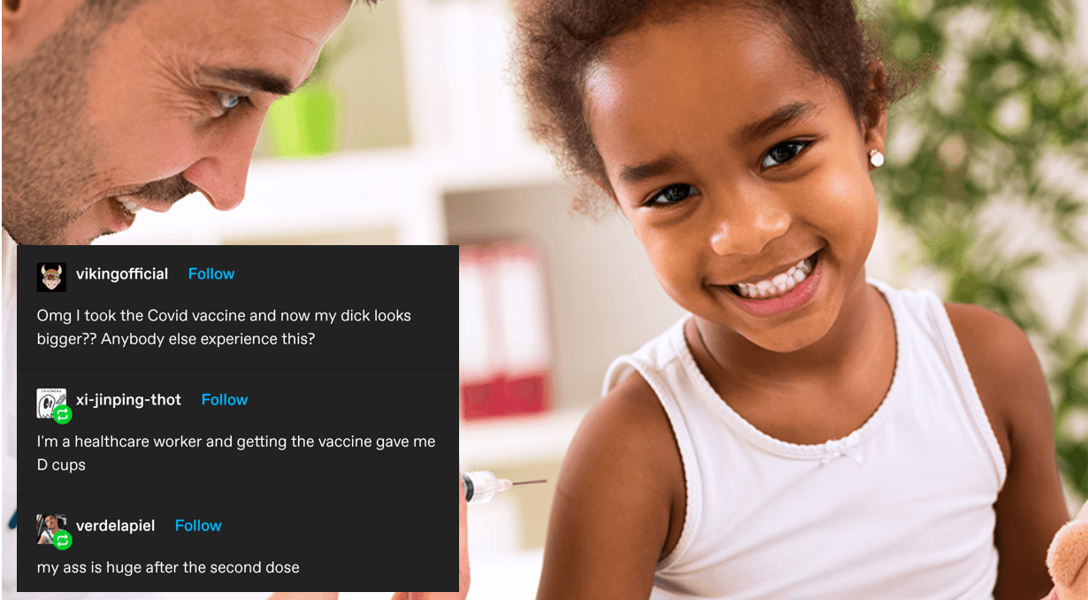 Fake, Positive Vaccine Side Effects meme template - Fake Vaccine Side Effects