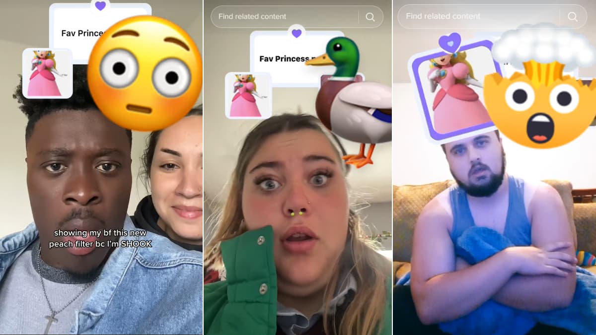 Fav Princess Peach Filter meme template - Fav Princess Peach Filter