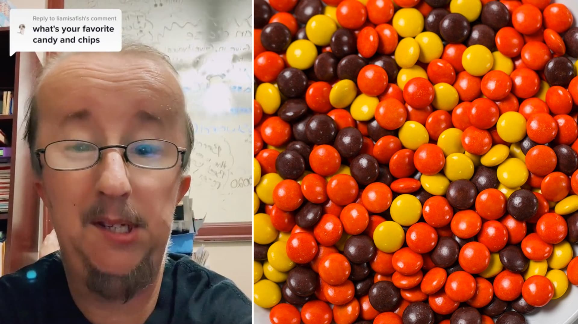 Favorite Candy, Reese's Pieces or Them Lifesaver Gummies meme template - Favorite Candy