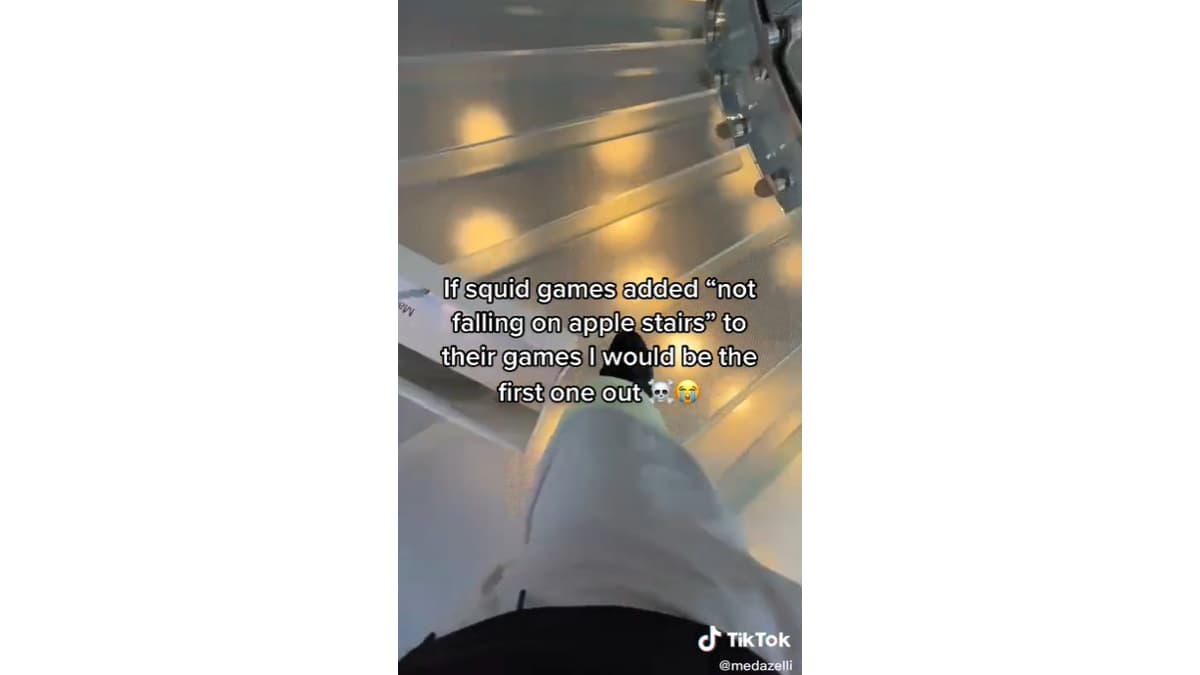 Fell Down The Apple Stairs meme template - Fell Down The Apple Stairs