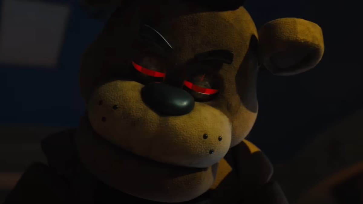 Five Nights at Freddy's Movie Red Eyes Animatronics Controversy meme template - FNAF Movie Red Eyes