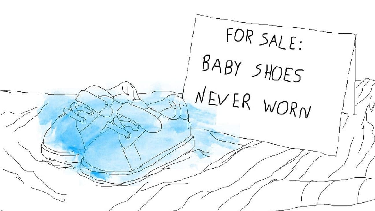 For Sale: Baby Shoes, Never Worn meme template - Baby Shoes Never Worn