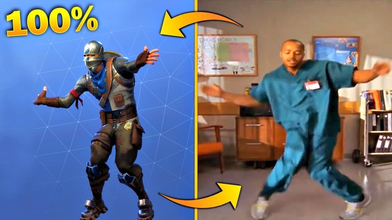 Fortnite Default Dance meme template - Fortnite Default Dance