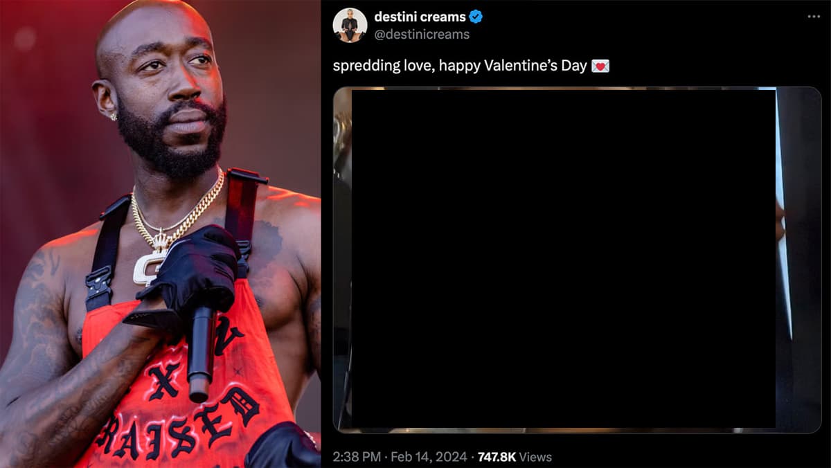 Freddie Gibbs's Baby Mama's Twitter Post / Spreadie Gibbs meme template - Spreadie Gibbs