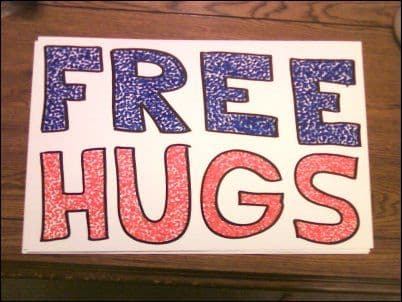 Free Hugs meme template - Free Hugs