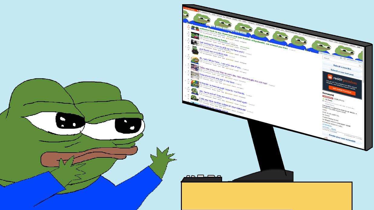 Frenworld meme template - Frenworld