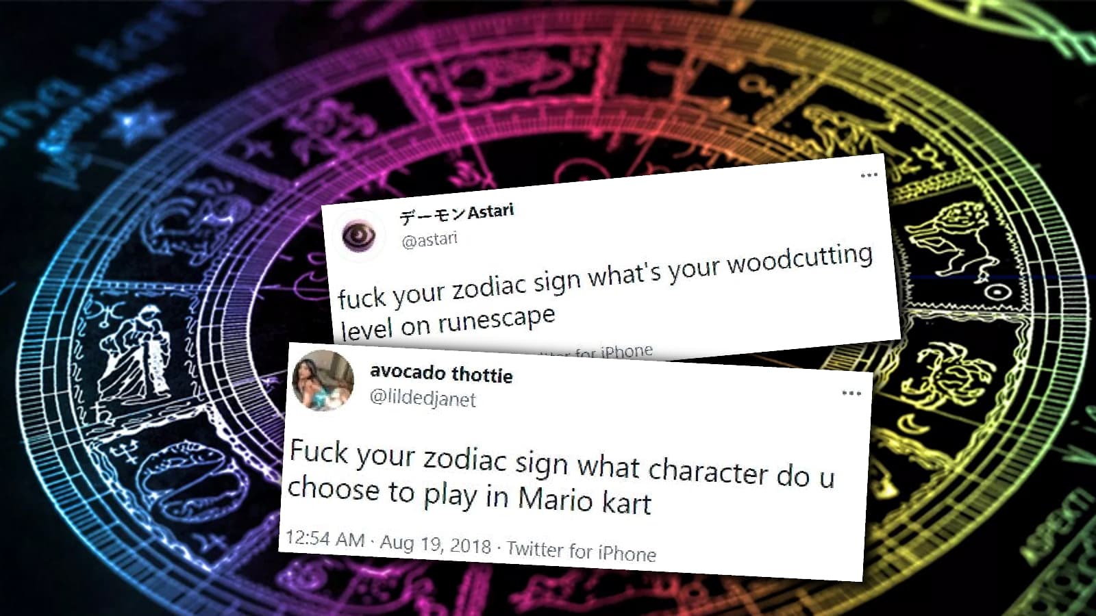 Fuck Your Zodiac Sign meme template - Fuck Your Zodiac Sign