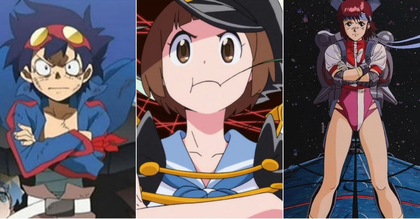 Gainax Pose meme template - Gainax Pose