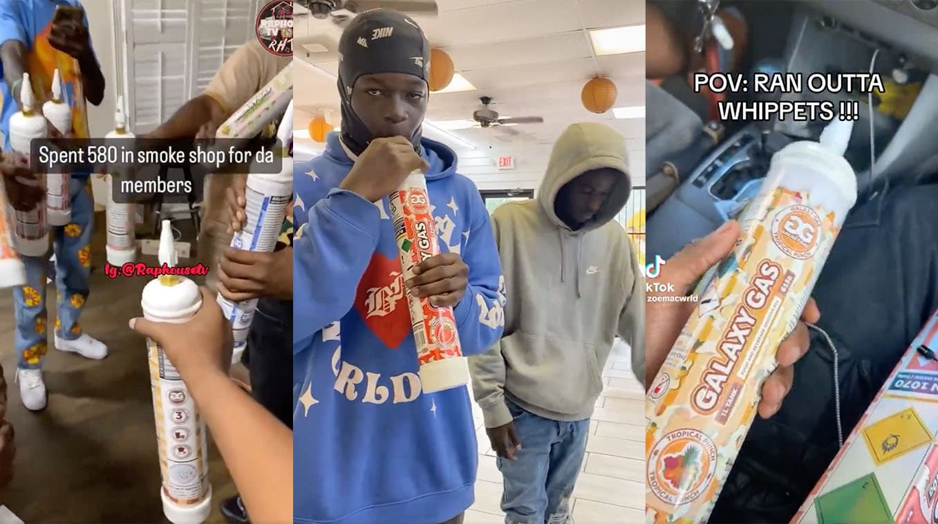 Galaxy Gas Whippets meme template - Galaxy Gas