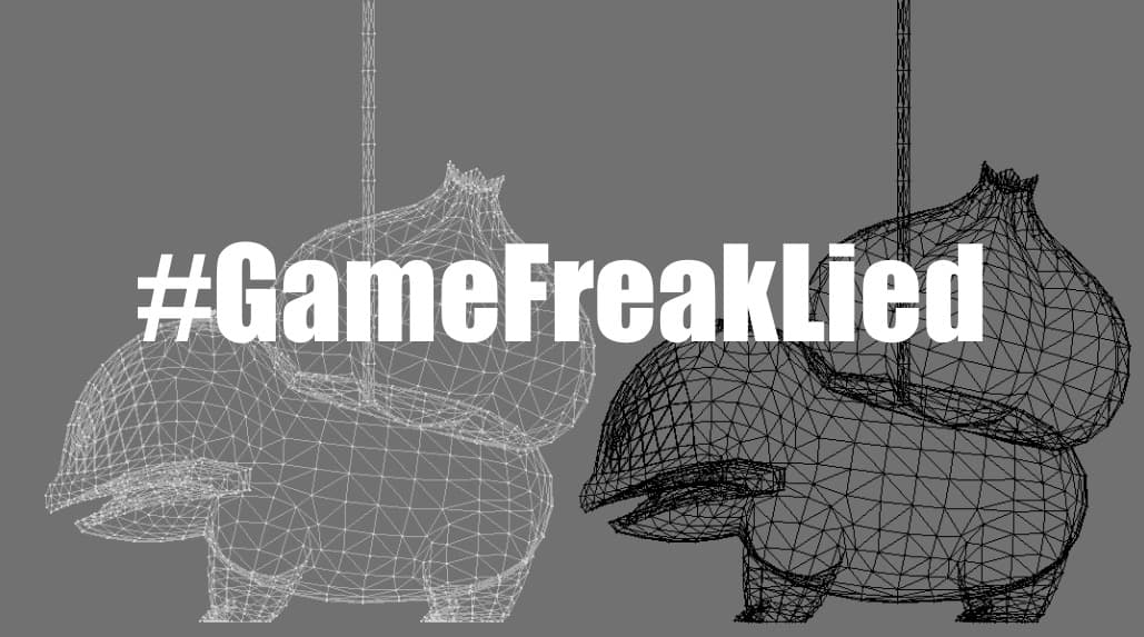 #GameFreakLied meme template - GameFreakLied