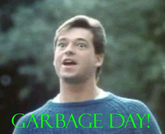 Garbage Day meme template - Garbage Day