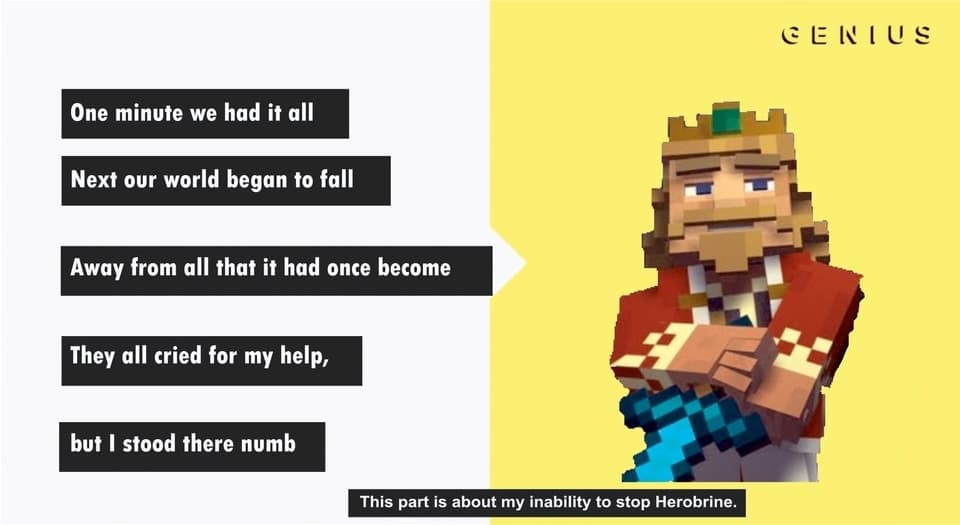 Genius "Verified" Parodies meme template - Genius Verified