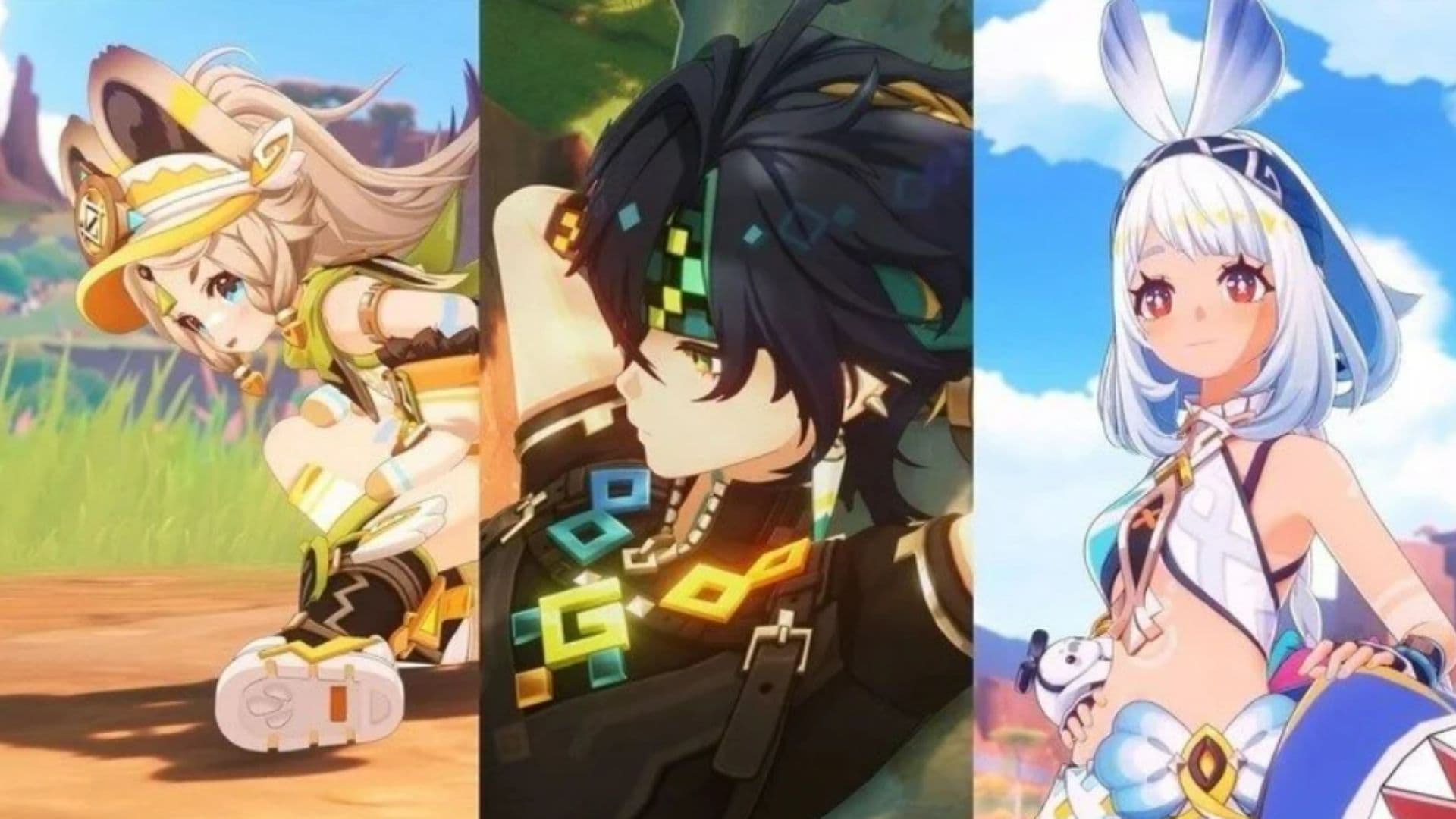 Genshin Impact Cultural Appropriation and Whitewashing Controversy meme template - Genshin Impact Whitewashing