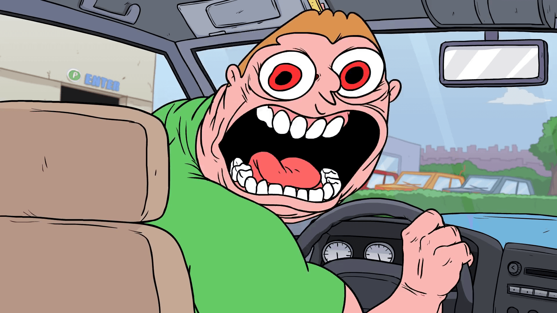 Get Out of My Car meme template - Get Out of My Car