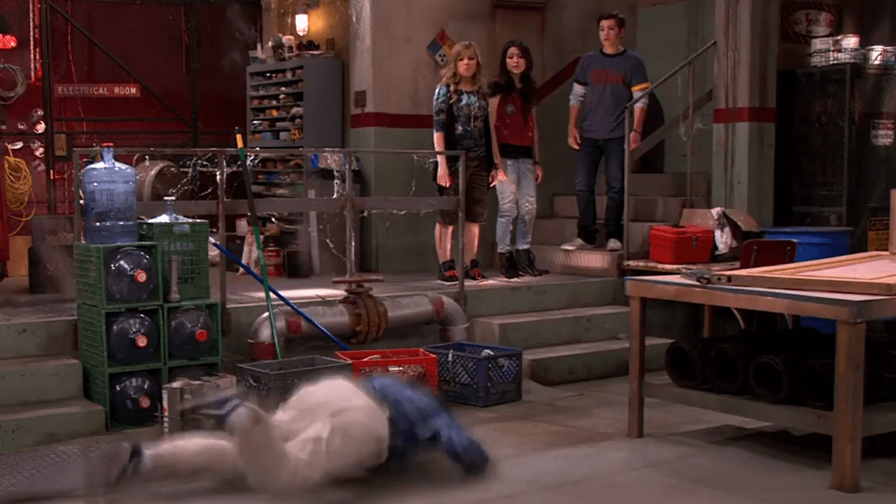 Gibby Falls From Ceiling meme template - Gibby Falls From Ceiling