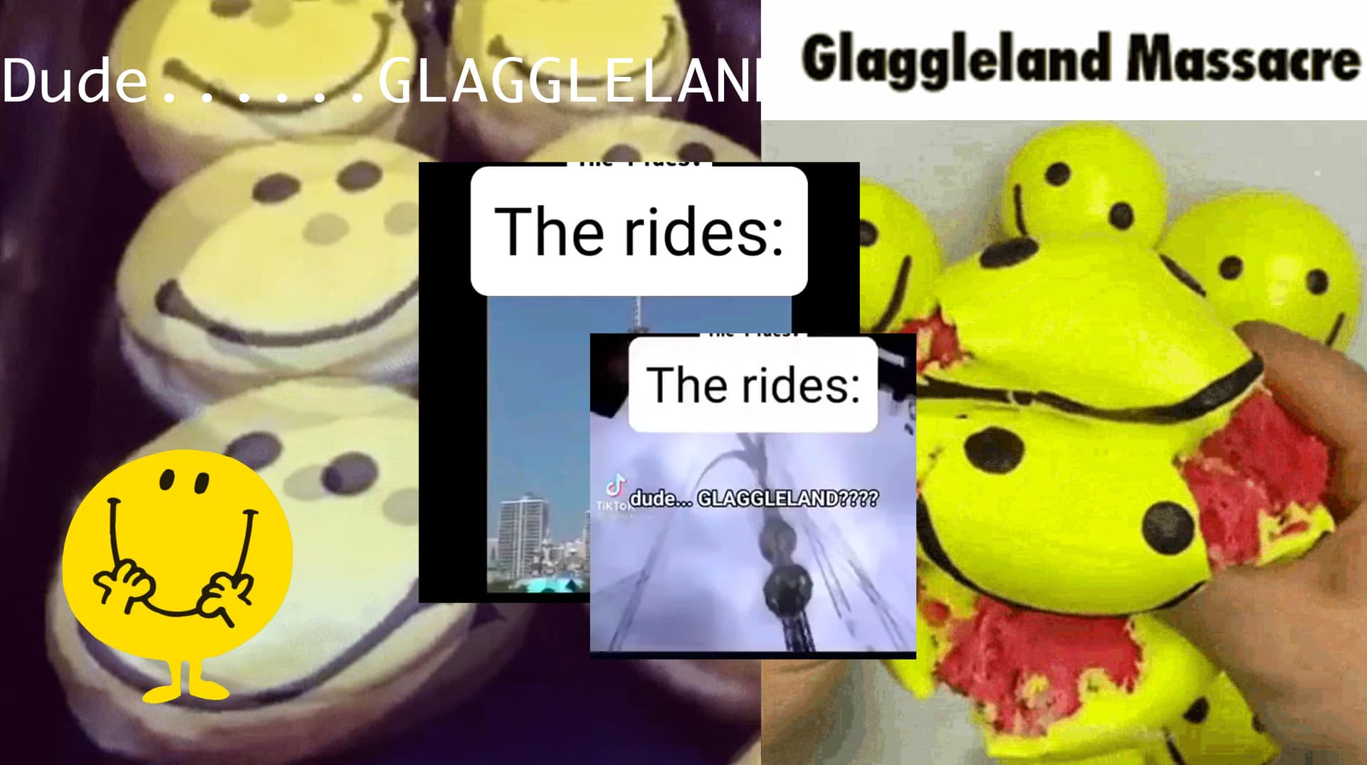 Glaggleland meme template - Glaggleland