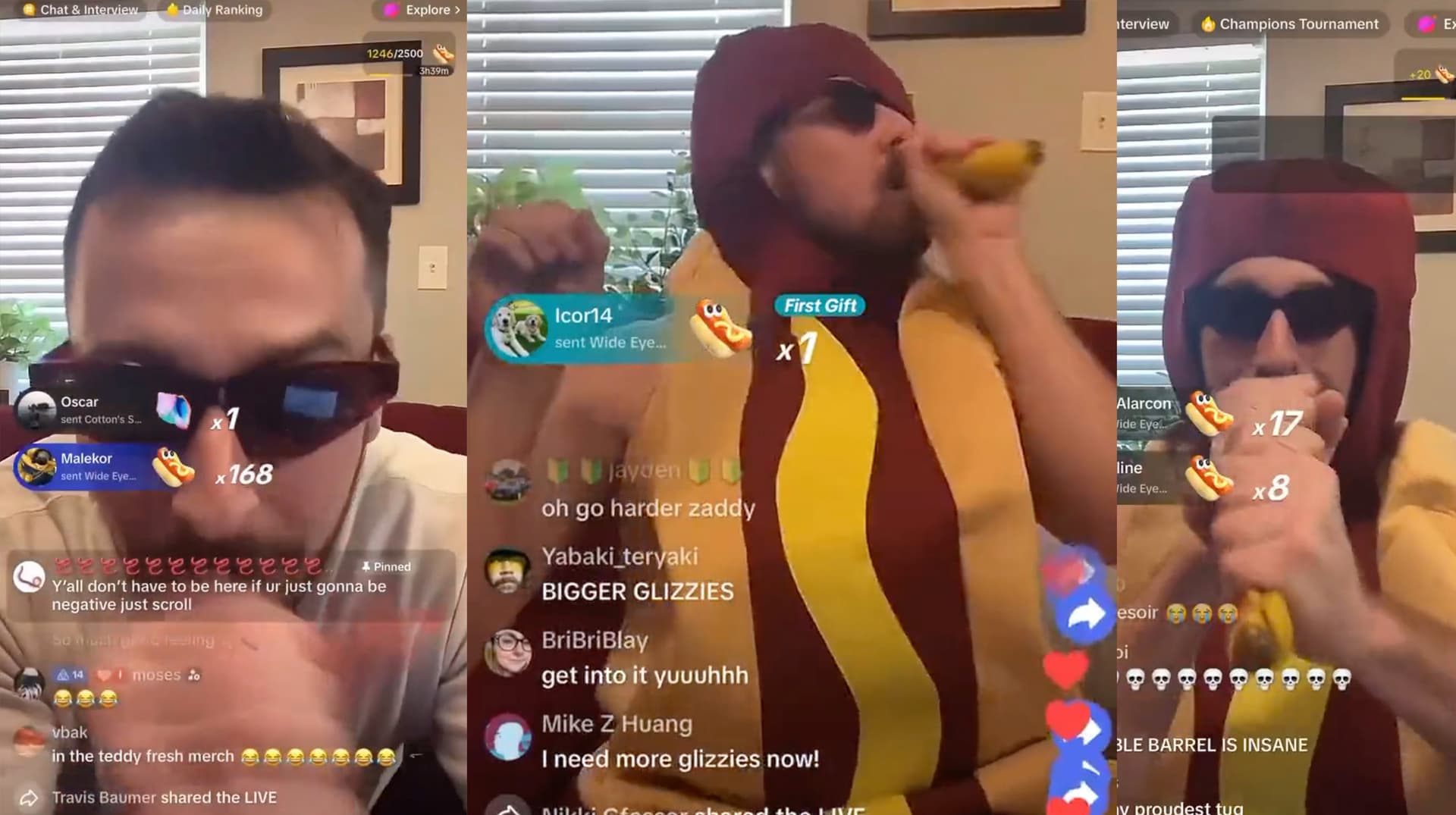 Glizzy Overdrive (TikTok NPC) meme template - Glizzy Overdrive