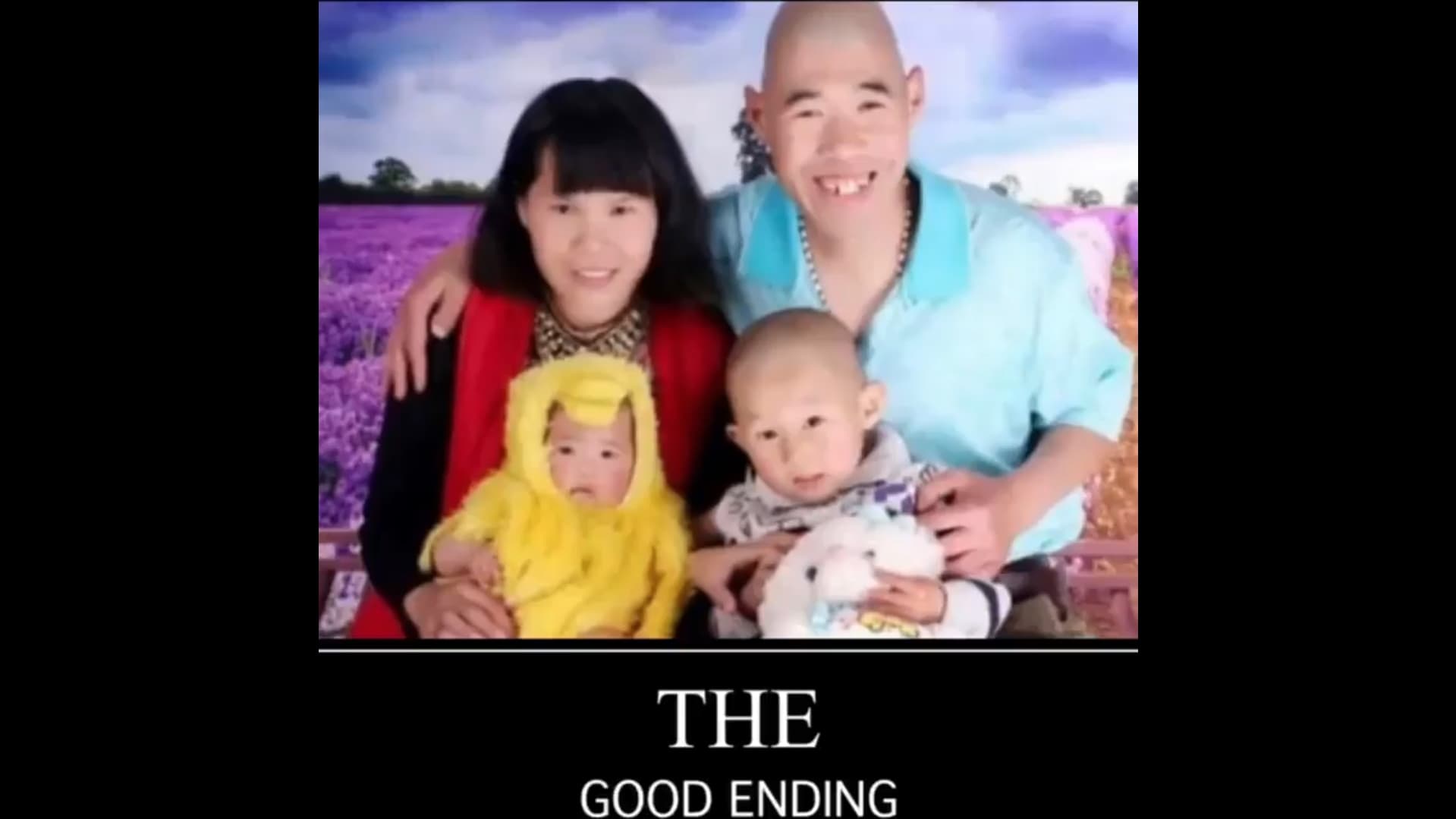 Good Ending / Bad Ending meme template - Good Ending Bad Ending