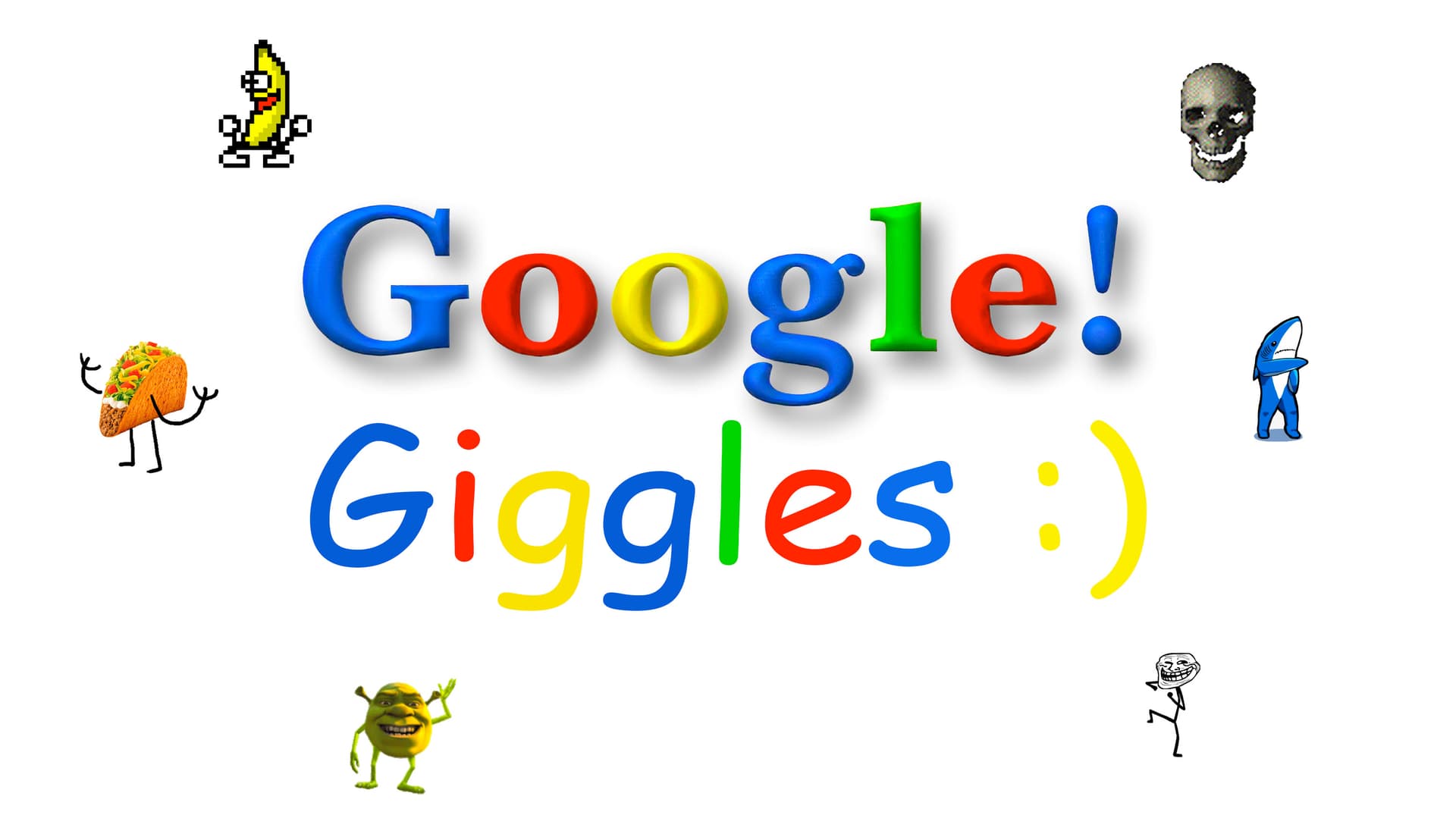 Google Giggles meme template - Google Giggles
