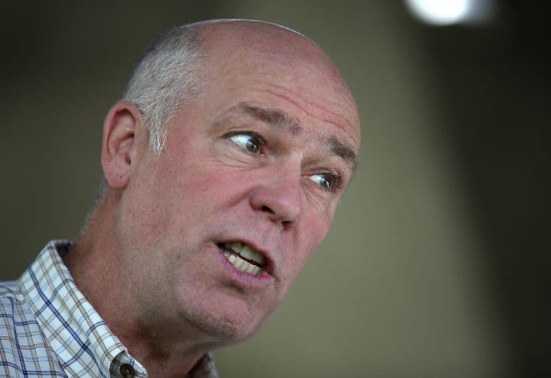 Greg Gianforte Body Slams Reporter meme template - Greg Gianforte