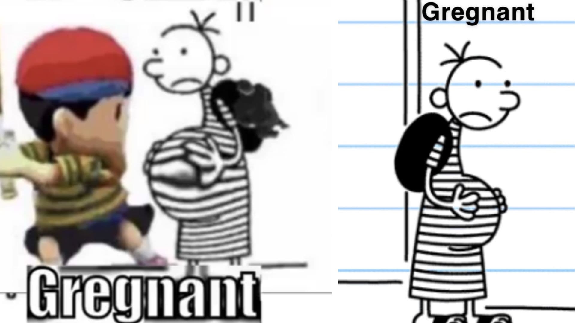 Gregnant meme template - Gregnant