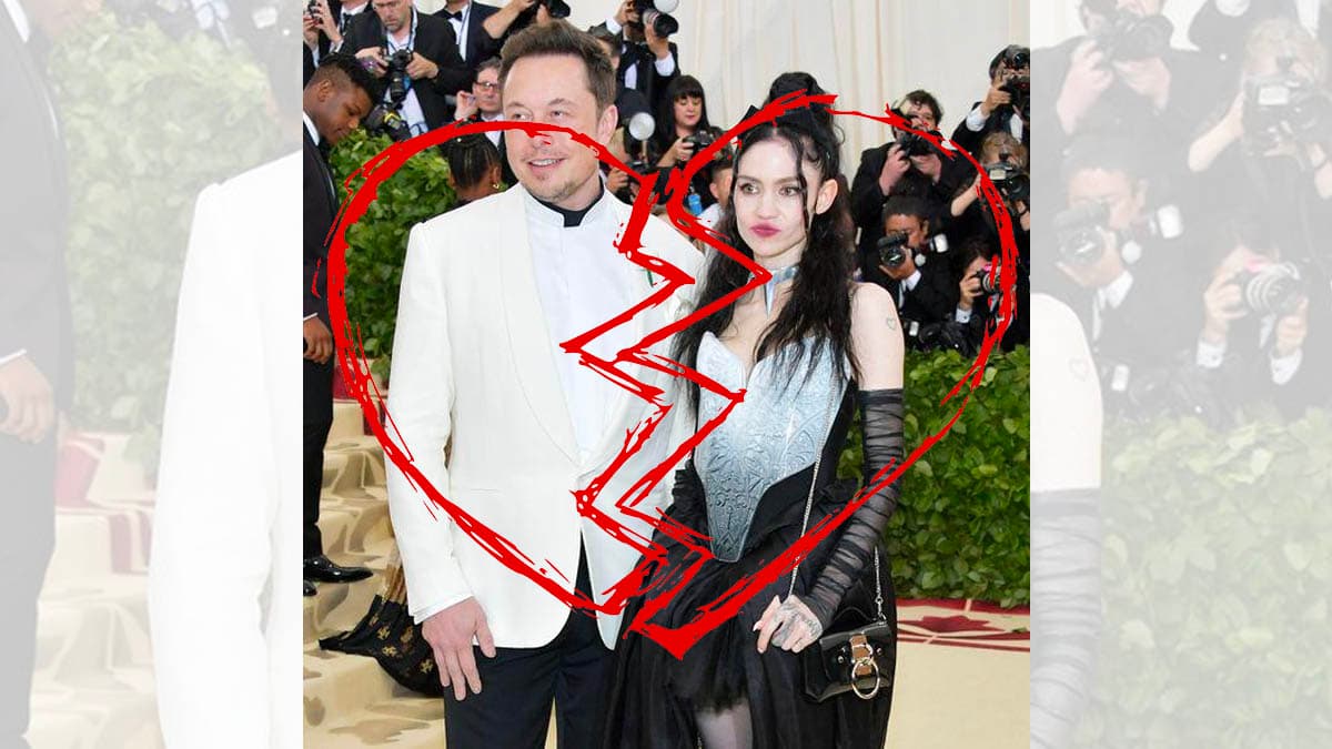 Grimes and Elon Musk Breakup meme template - Grimes Elon Musk Breakup