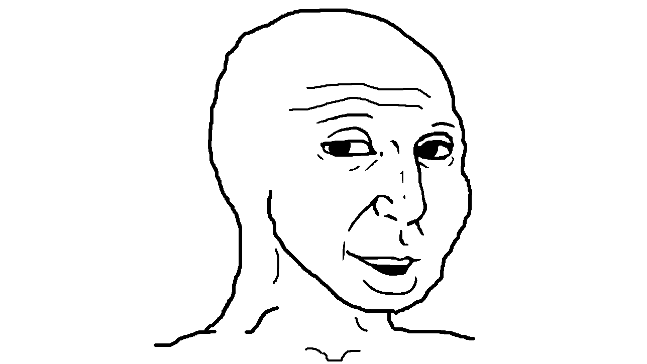 Groomer Wojak meme template - Groomer Wojak