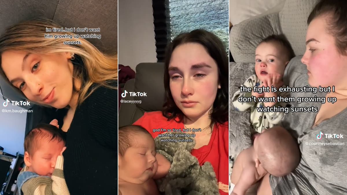 Growing Up Watching Sunsets meme template - Growing Up Watching Sunsets