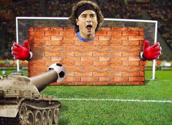 Guillermo Ochoa's Saves meme template - Guillermo Ochoa