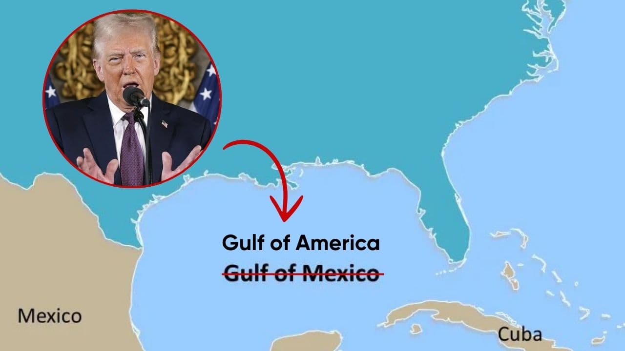 Gulf of America meme template - Gulf of America
