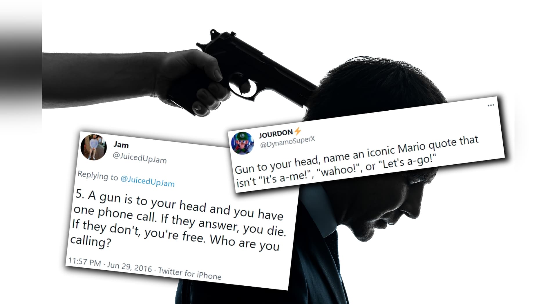 Gun to Your Head meme template - Gun to Your Head