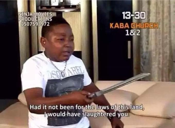 Had It Not Been For the Laws of This Land meme template - Had It Not Been For The Laws Of This Land