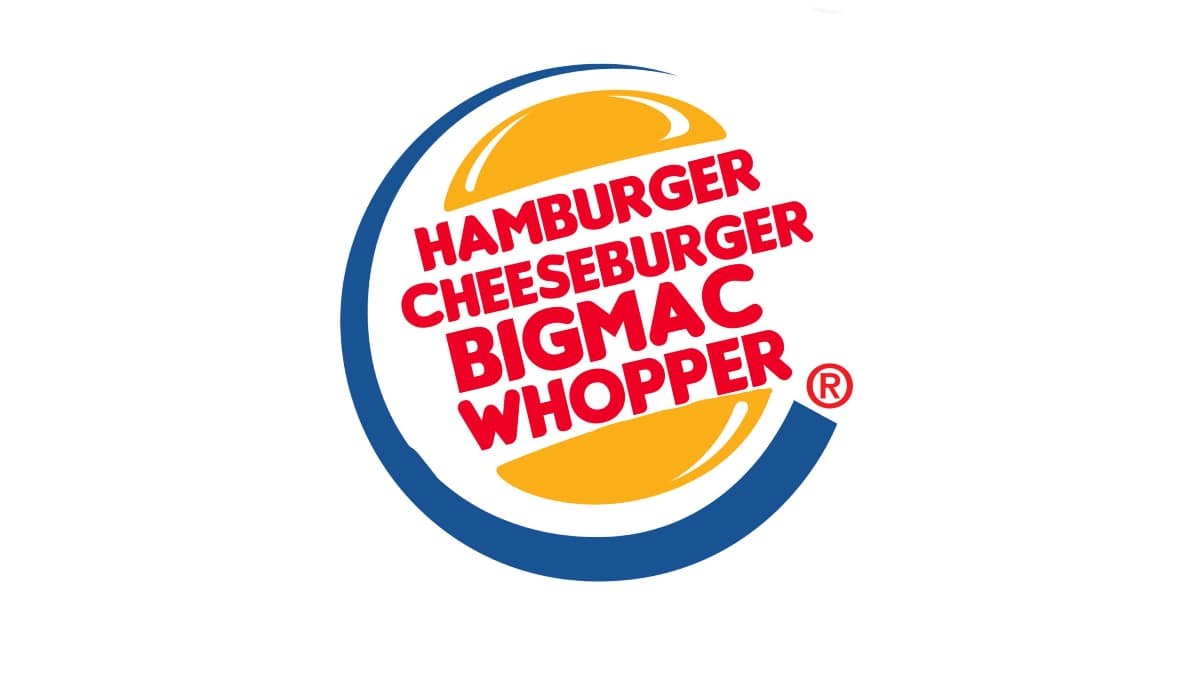 Hamburger Cheeseburger Big Mac Whopper meme template - Hamburger Cheeseburger Big Mac Whopper