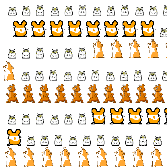 Hampster Dance meme template - Hampster Dance