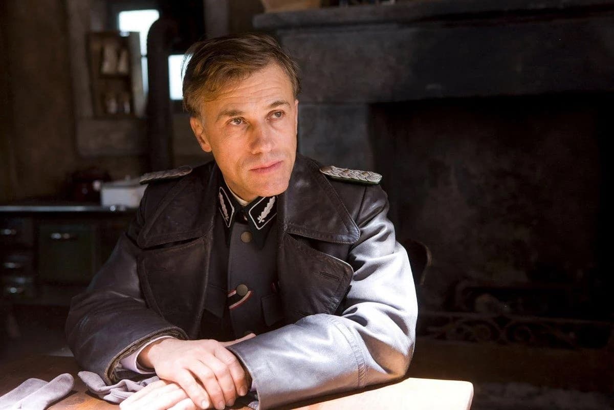 Hans Landa hiding enemies of the state