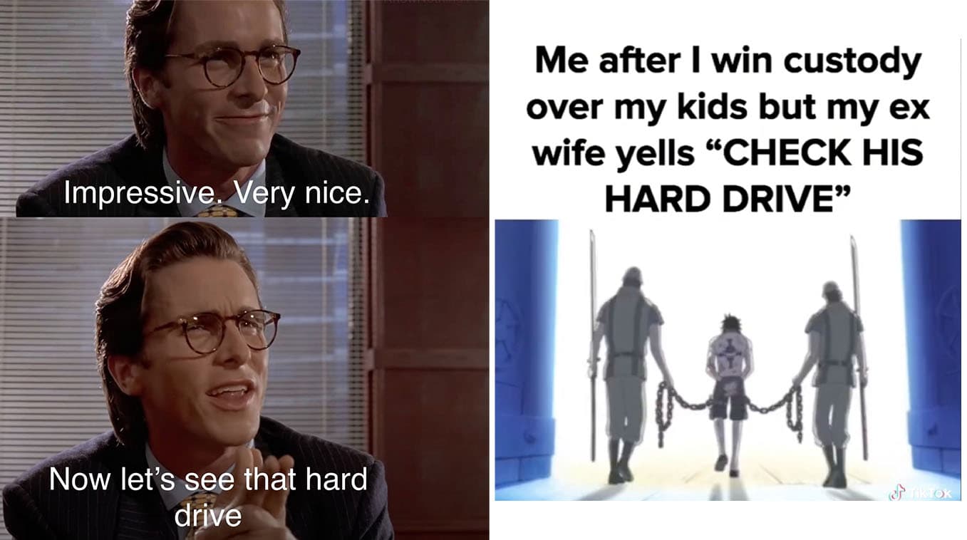 Hard Drive Check meme template - Hard Drive Check