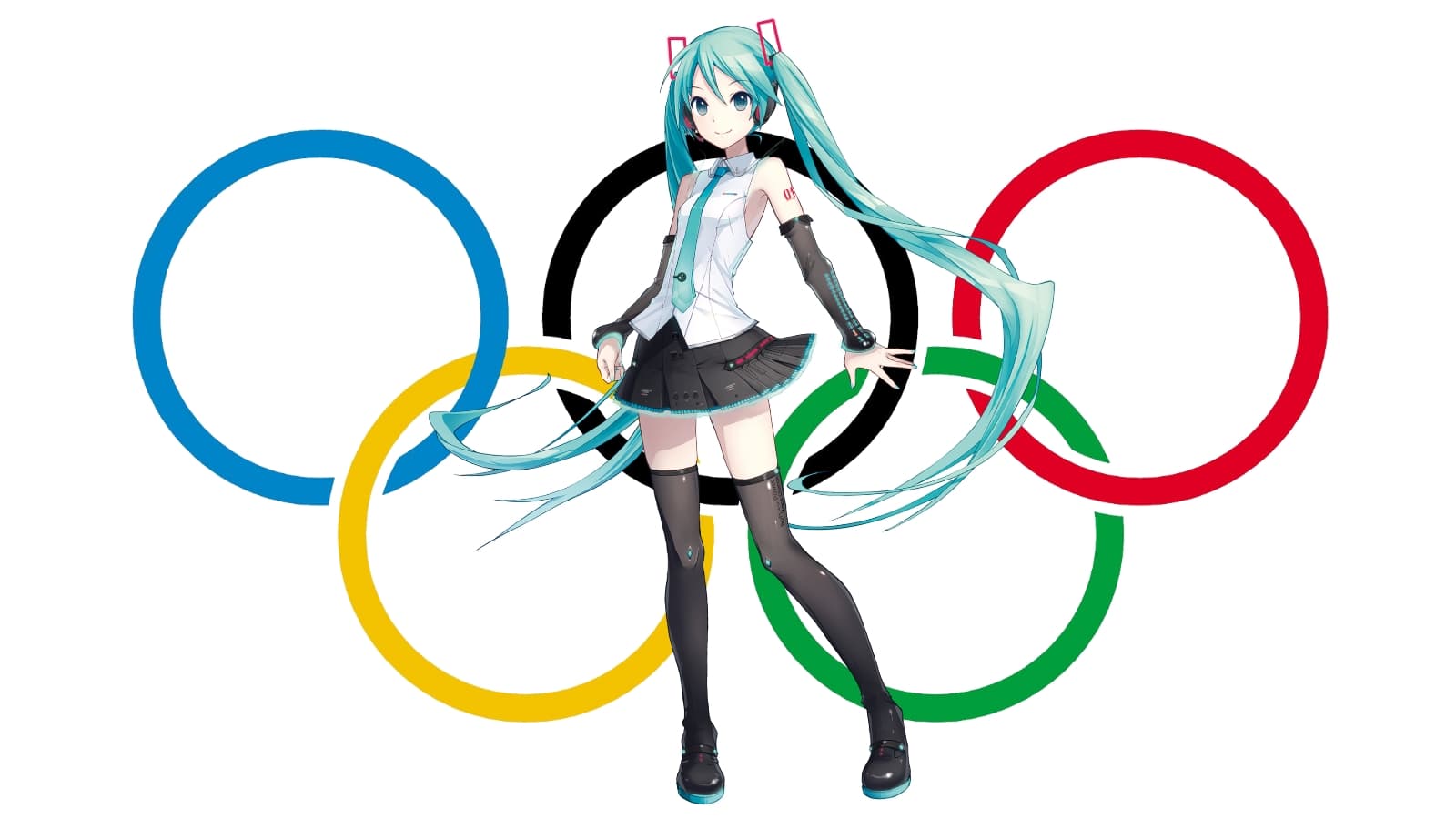 Hatsune Miku at 2020 Tokyo Olympics meme template - Hatsune Miku Olympics