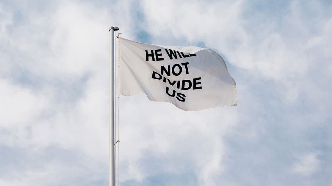 He Will Not Divide Us meme template - He Will Not Divide Us