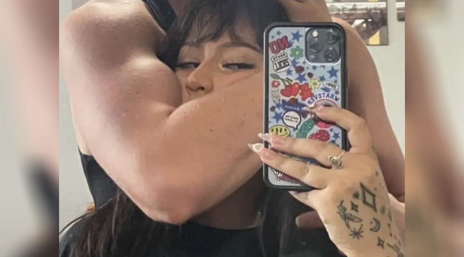 Headlock Selfie meme template - Headlock Selfie