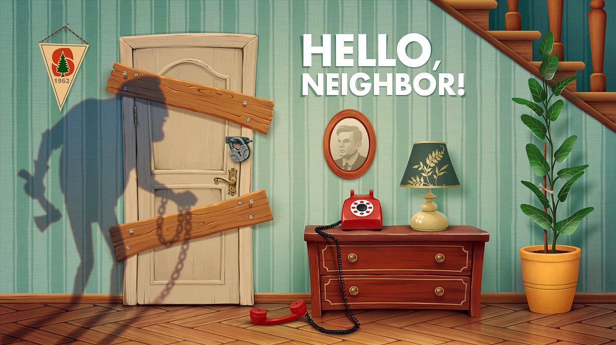 Hello, Neighbor meme template - Hello Neighbor