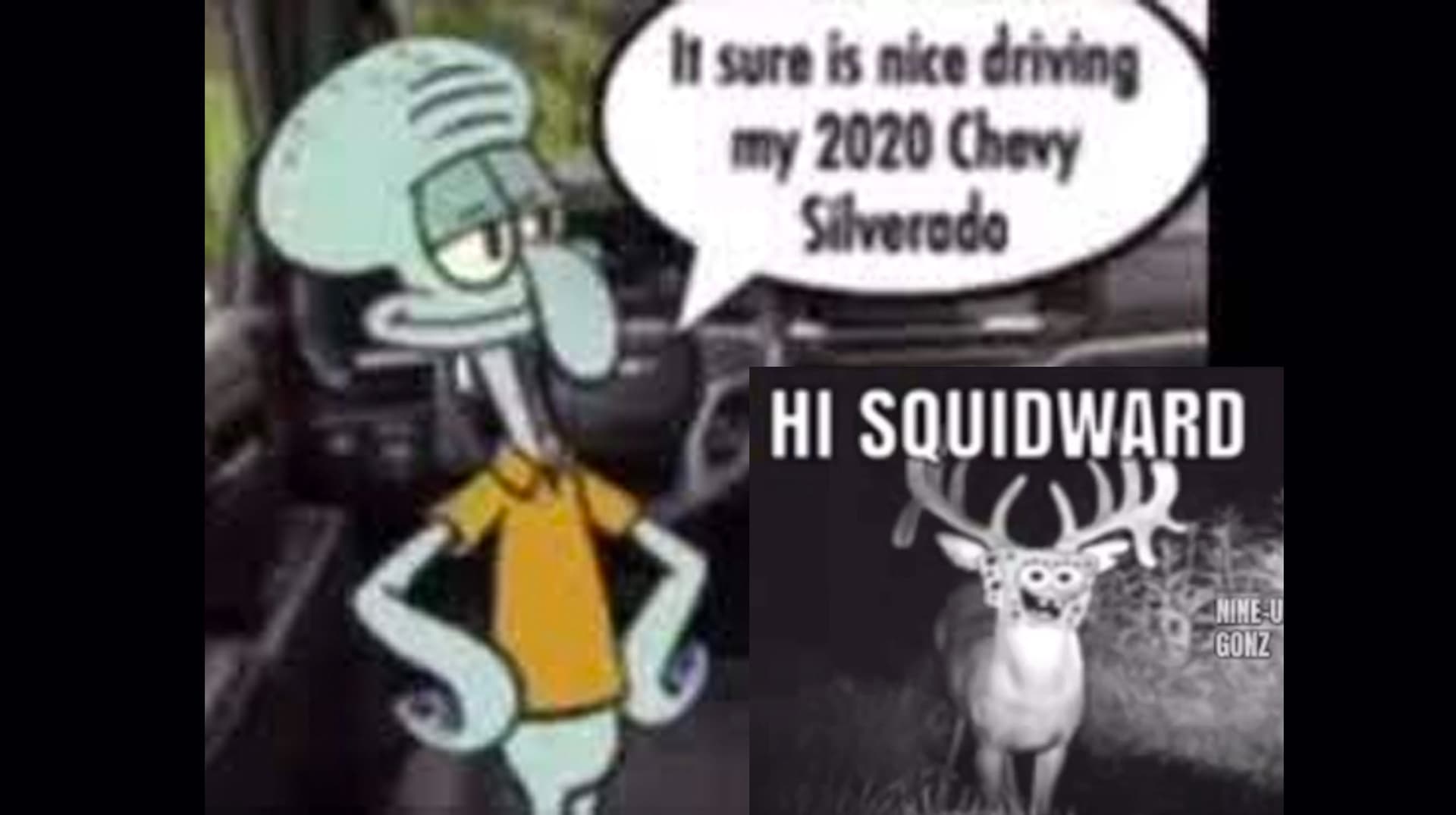 Hi Squidward / It Sure Is Nice meme template - Hi Squidward