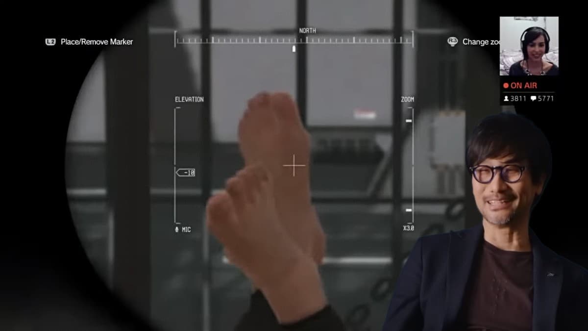 Hideo Kojima Feet Scans / Foot Fetish meme template - Hideo Kojima Feet