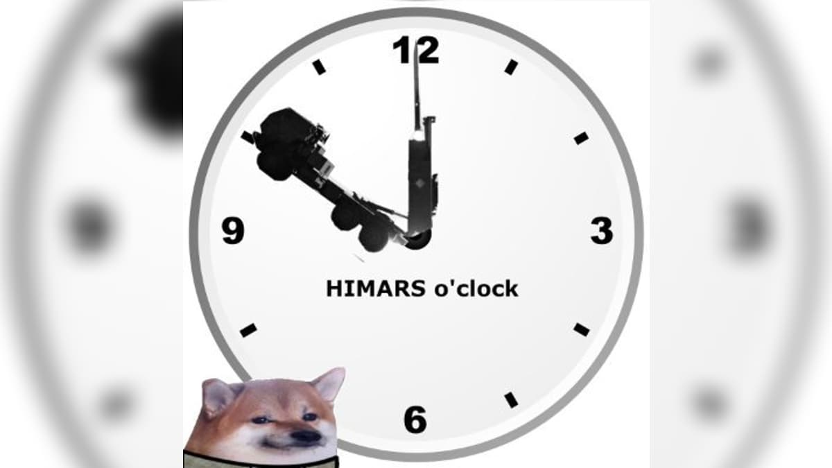 HIMARS O'clock meme template - HIMARS O'clock