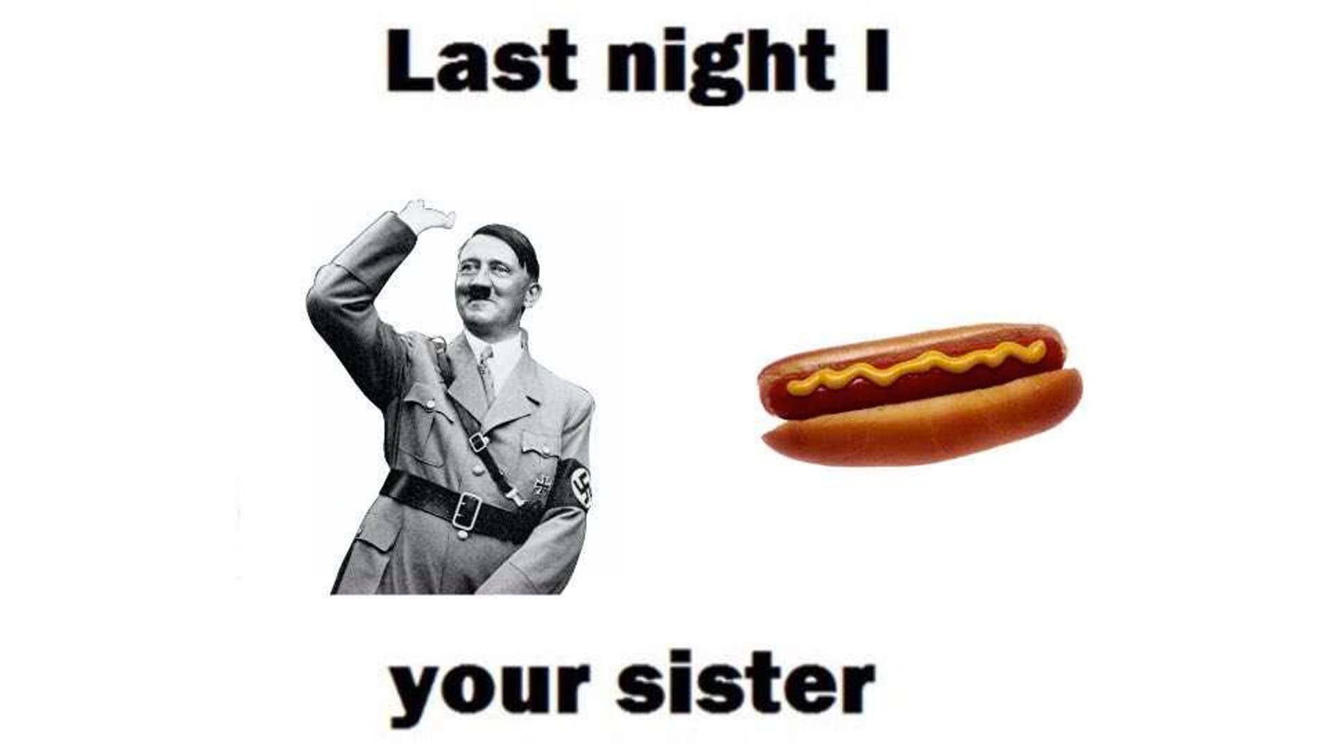 Hitler Hot Dog meme template - Hitler Hot Dog