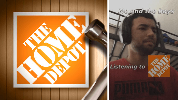 Home Depot Theme meme template - Home Depot Theme