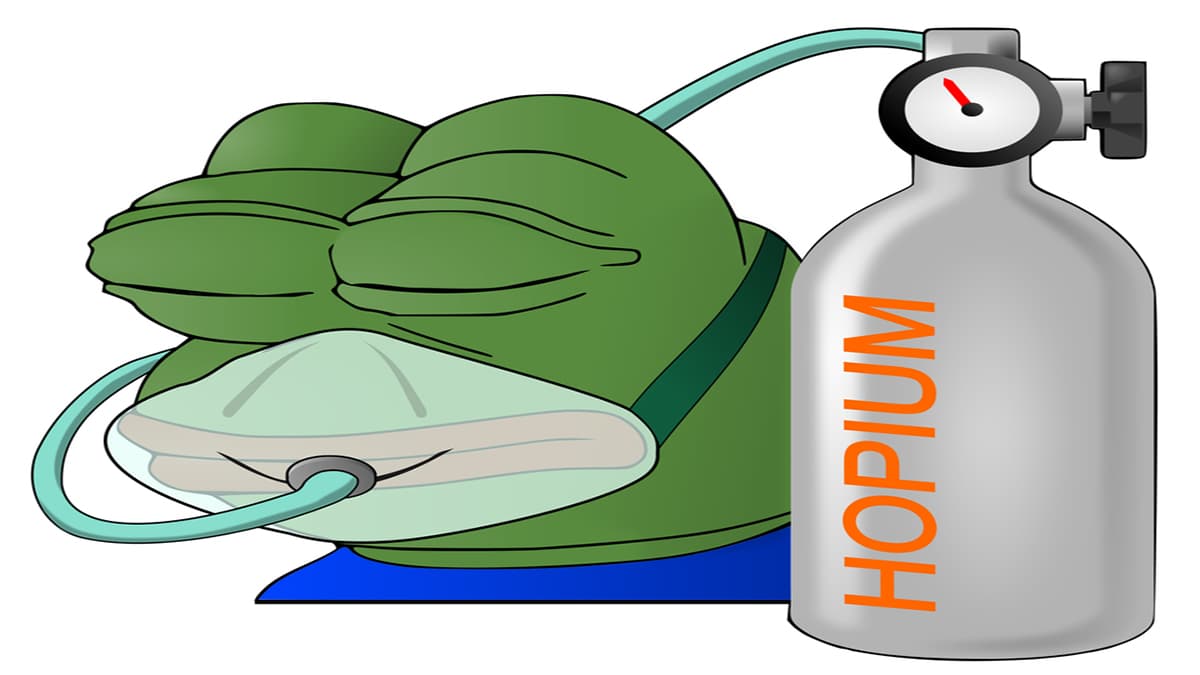 Hopium meme template - Hopium