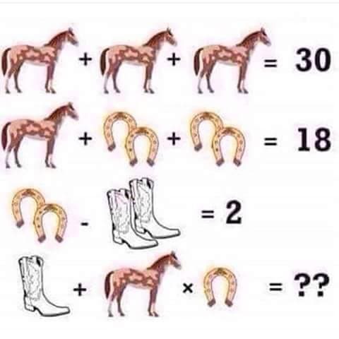 Horse Algebra Question meme template - Horse Algebra Question