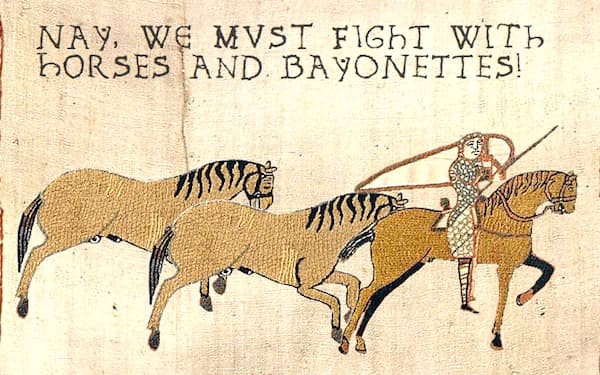 Horses and Bayonets meme template - Horses and Bayonets