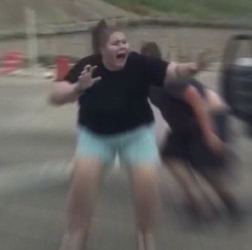 Houston Road Rage Brawl meme template - Houston Road Rage