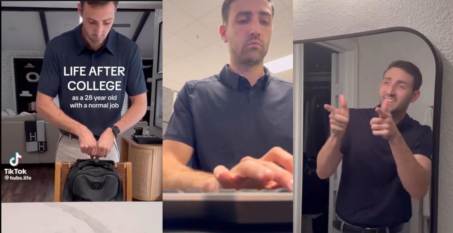 Hubs.Life / Day In The Life Of A Middle Class Man meme template - Hubs.Life